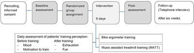 Feasibility of Music-Assisted Treadmill Training in Parkinson's Disease Patients With and Without Deep Brain Stimulation: Insights From an Ongoing Pilot Randomized Controlled Trial